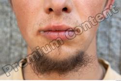 Mouth Man Casual Average Bearded Street photo references